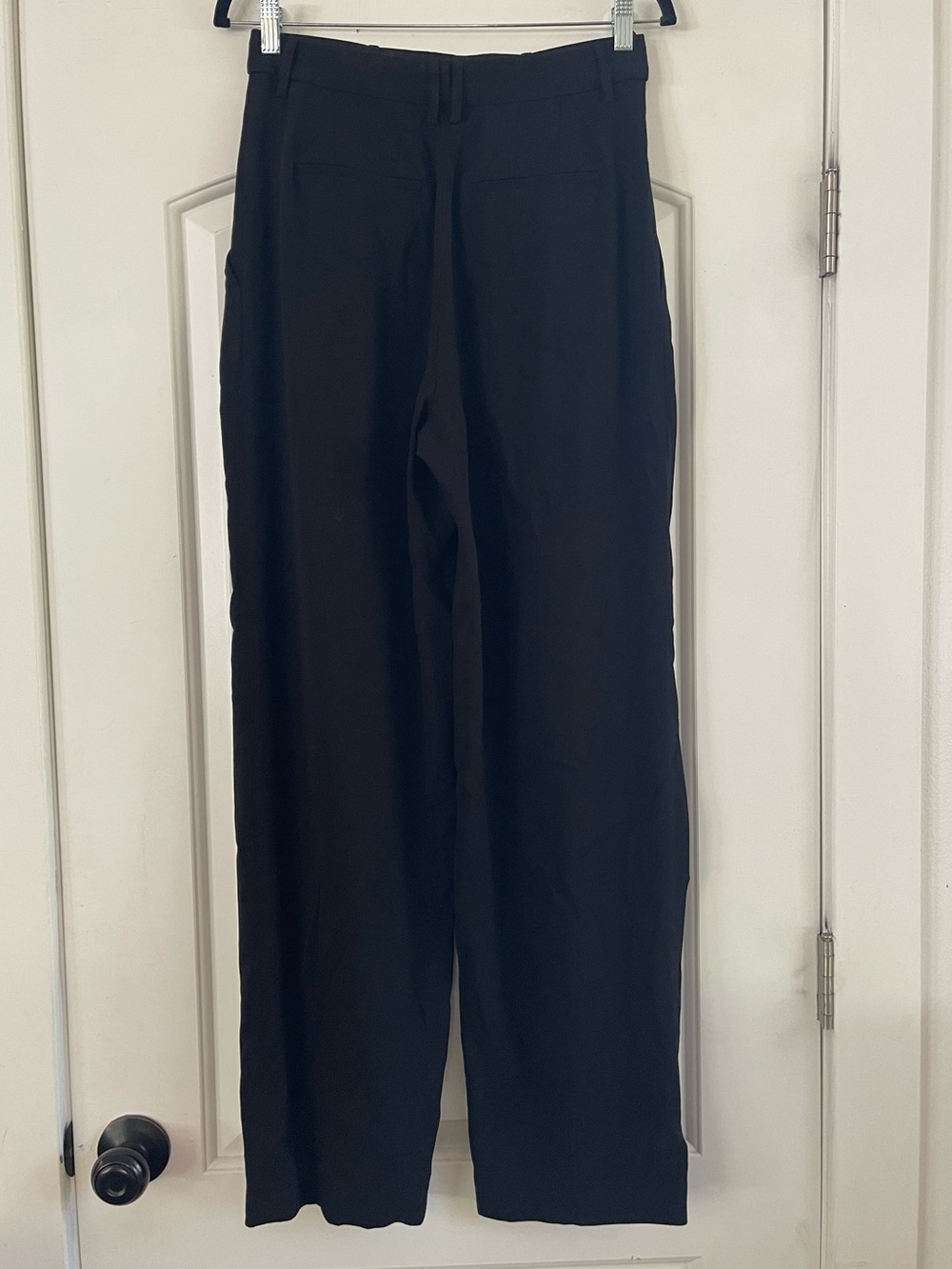 Babaton Black Pleated Trousers - 6 - Picture 4 of 9